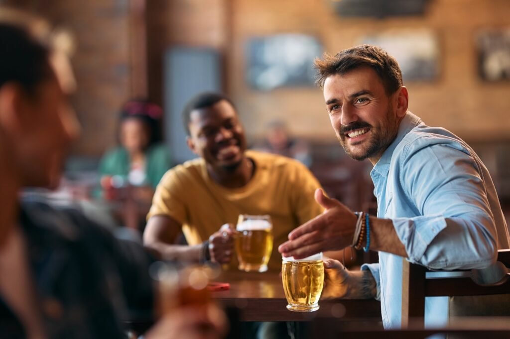 Why not join us for a beer?